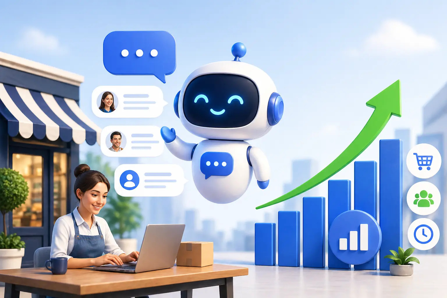 How Do AI Chatbots Help Small Businesses Grow?